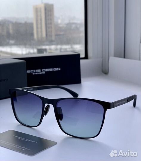 Очки porsche design металлические поляризационные