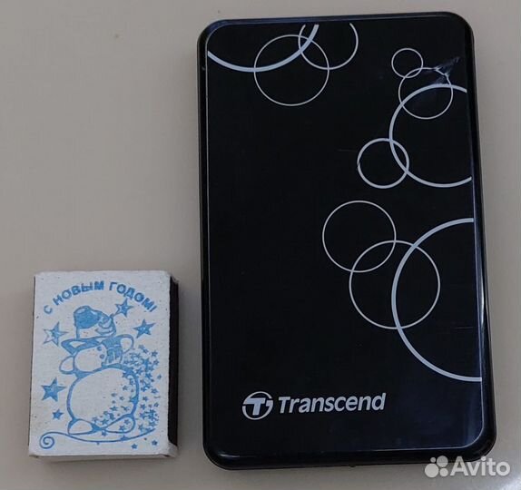 Переносной жёсткий диск Transcend 750 Gb