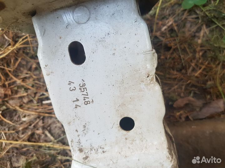 Усилитель бампера задний skoda octavia a7