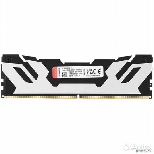 Kingston 16GB 8000MT/s DDR5 CL38 dimm fury Renegade Silver XMP KF580C38RS-16