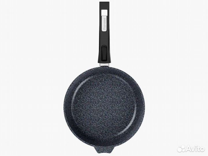 Сковорода d30с крышкой Гранит star