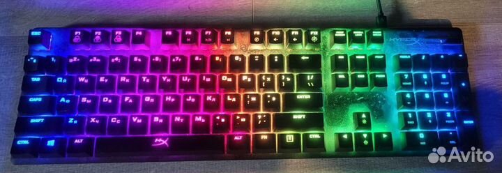 Игровая механическая клавиатура HyperX