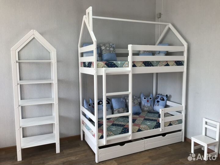 Кровать домик/двухърусная кровать