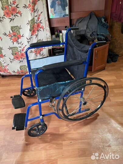 Инвалидная коляска бу, складная