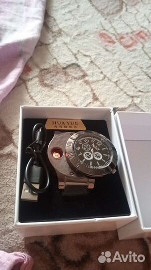 Часы мужские с зажигалкой