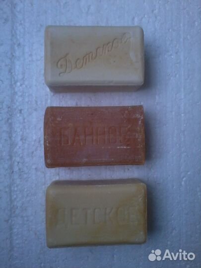 Детское и туалетное мыло СССР