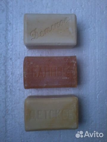 Детское и туалетное мыло СССР