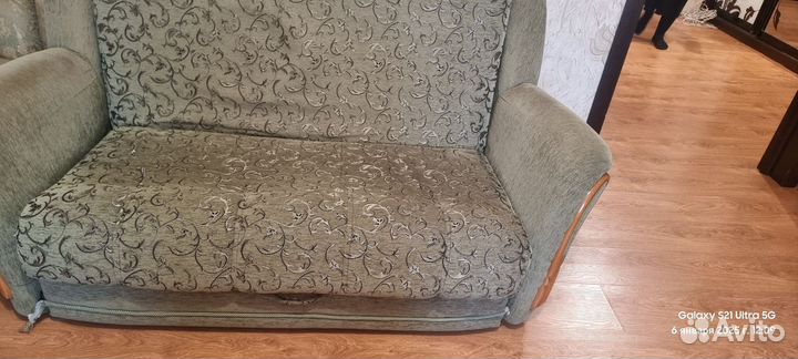 Диван и 2 кресла бу