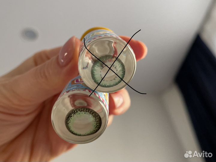 Линзы контактные цветные