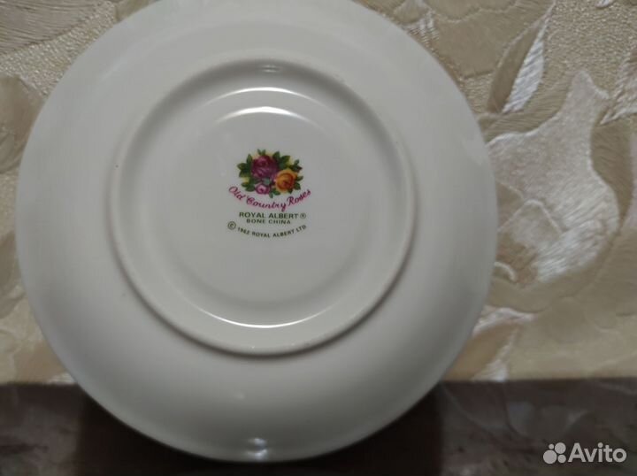 Тарелка 16см Розы Старой Англии