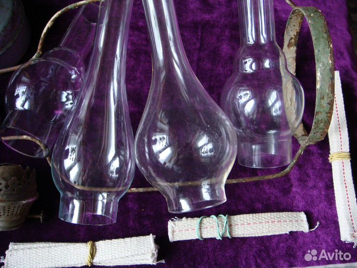 Стекло для керосиновой лампы Фитиль Летучая Мышь