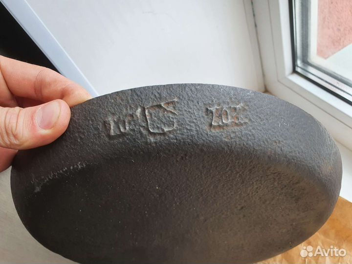 Чугунная сковорода с клеймом СССР