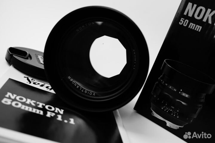 Voigtlander Nokton 50mm f1,1 на байонет Leica M