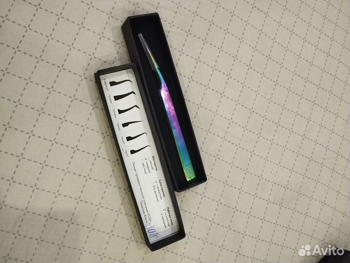 Пинцет для наращивания ресниц