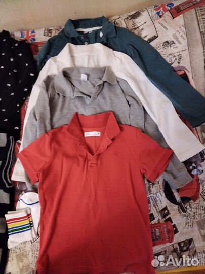 Вещи пакетом на мальчика 122,128,134. Кроссовки