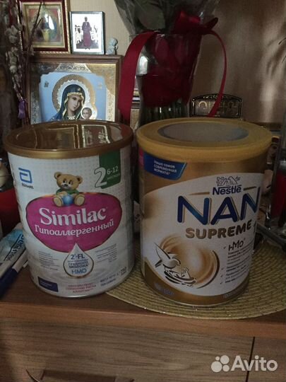 Детская Смесь-Nan opti pro1,Симилак Г/А, Нэнни
