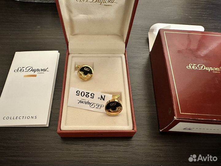 Запонки dupont Дюпон