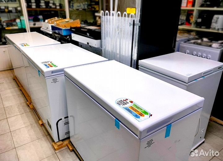 Новый морозильный ларь с гарантией