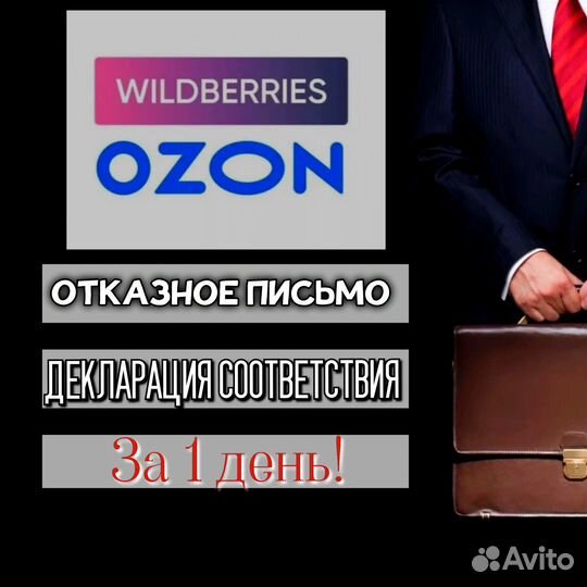 Отказное письмо за 1 день