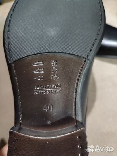 Кожанные Туфли мужские 40 размер