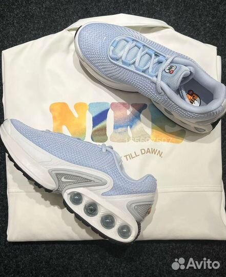 Кроссовки Nike Air max dn голубые 37/41