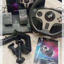 Игровой руль 900 градусов dexp Wheelman Pro