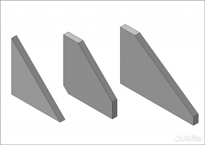 Закладные пластины, плазменная резка