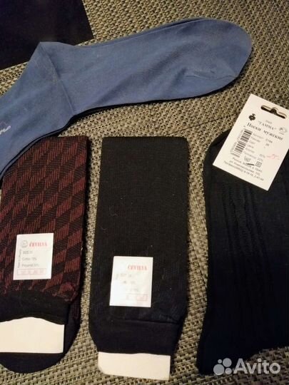 Носки мужские новые, майка