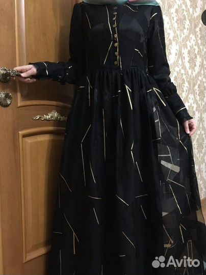 Платье с люрексои