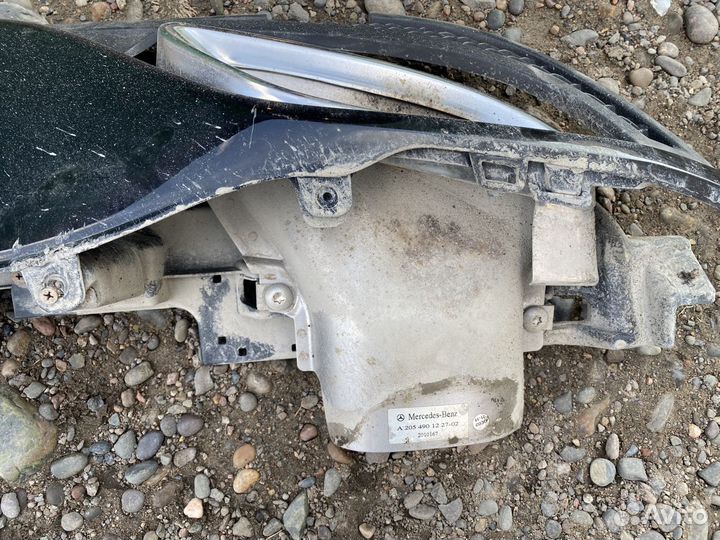 Насадки на глушитель Mercedes W205 AMG