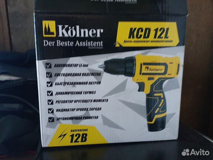 Аккумуляторная дрель шуруповерт