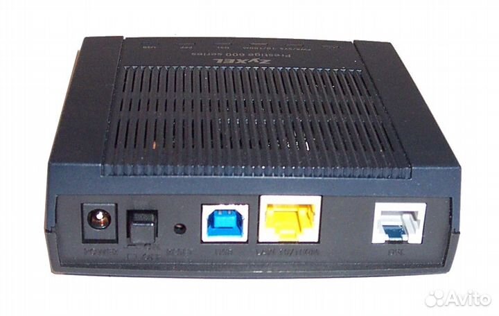 Роутер adsl/Модем adsl zyxel Prestige P-660RU