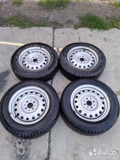 Зимние колеса R14 на ваз