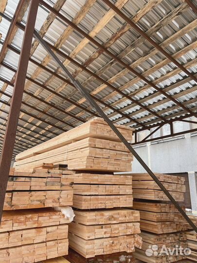 Доска обрезная 50х150х6000мм 1 сорт ГОСТ