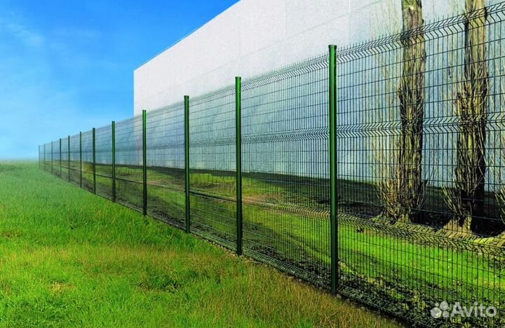 Забор из 3D сетки качественно качественно