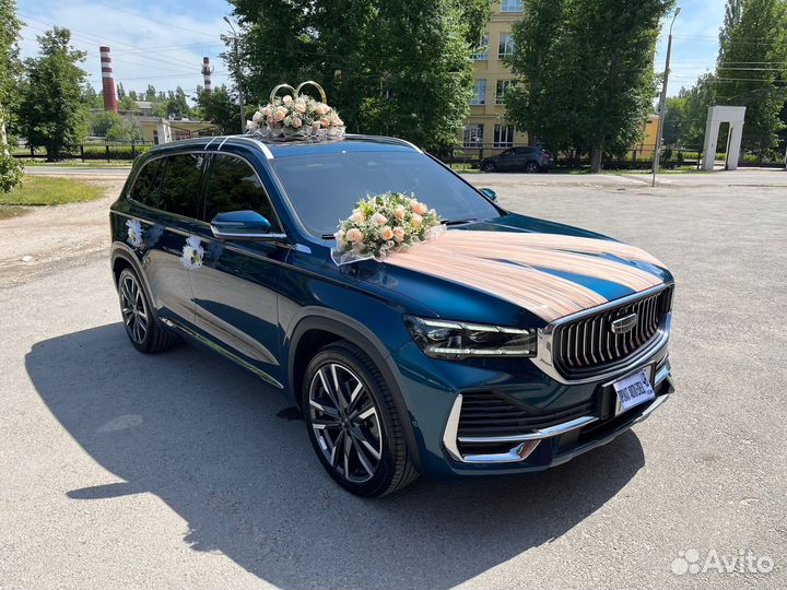 Свадебные украшения на автомобили Свадьба