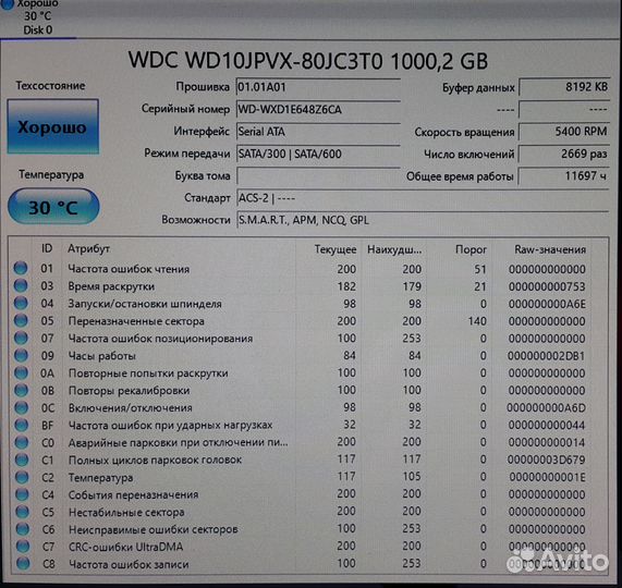 Жесткие диски 2.5