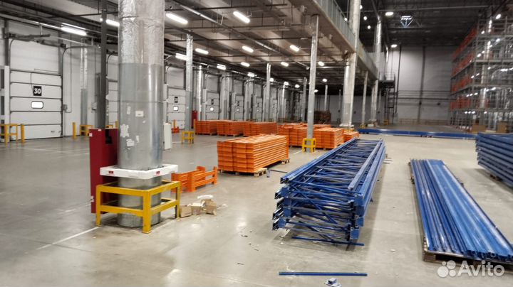 Стеллажи для хранения на складе