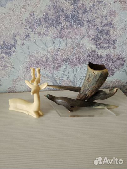 Сувенир - птицы на роге, СССР