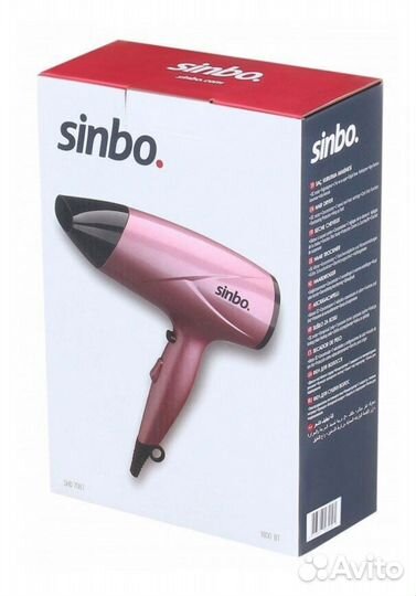 Фен 1800 Вт sinbo