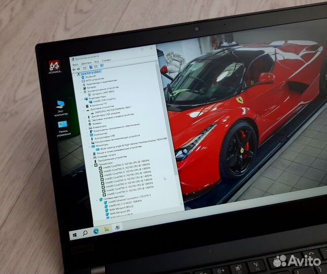 ThinkPad X13 IPS 300nit i5-10210 WF6 BT5.2 акб100