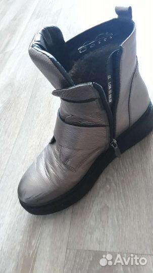 Ботинки женские 37 размер натуральная кожа