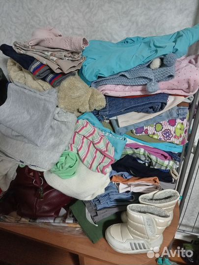 Детская одежда для девочки пакетом