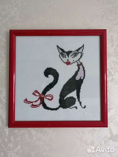 Вышивка крестом, ручная работа