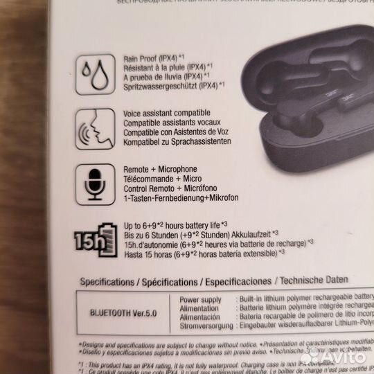 Беспроводные bluetooth наушники JVC HA-A7T