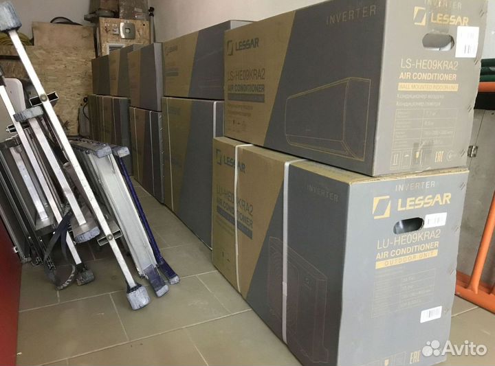 Кондиционеры с монтажом