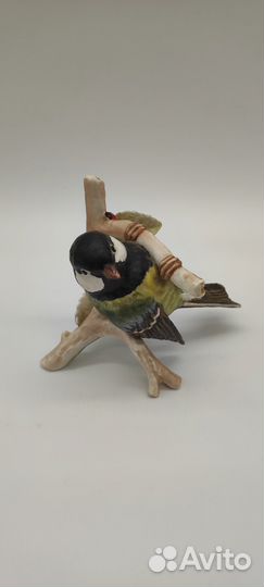 Синица фарфоровая статуэтка фигура фарфор птица G