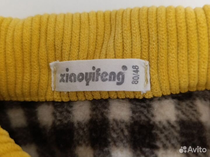 Куртка ветровка вельвет 80 р