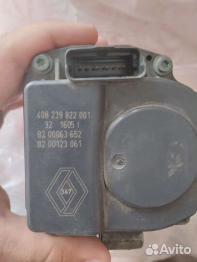 Дроссельная заслонка renault logan 2