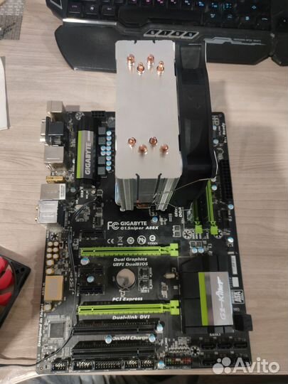 AMD A107850K материнская плата Gygabyte A88x FM2+